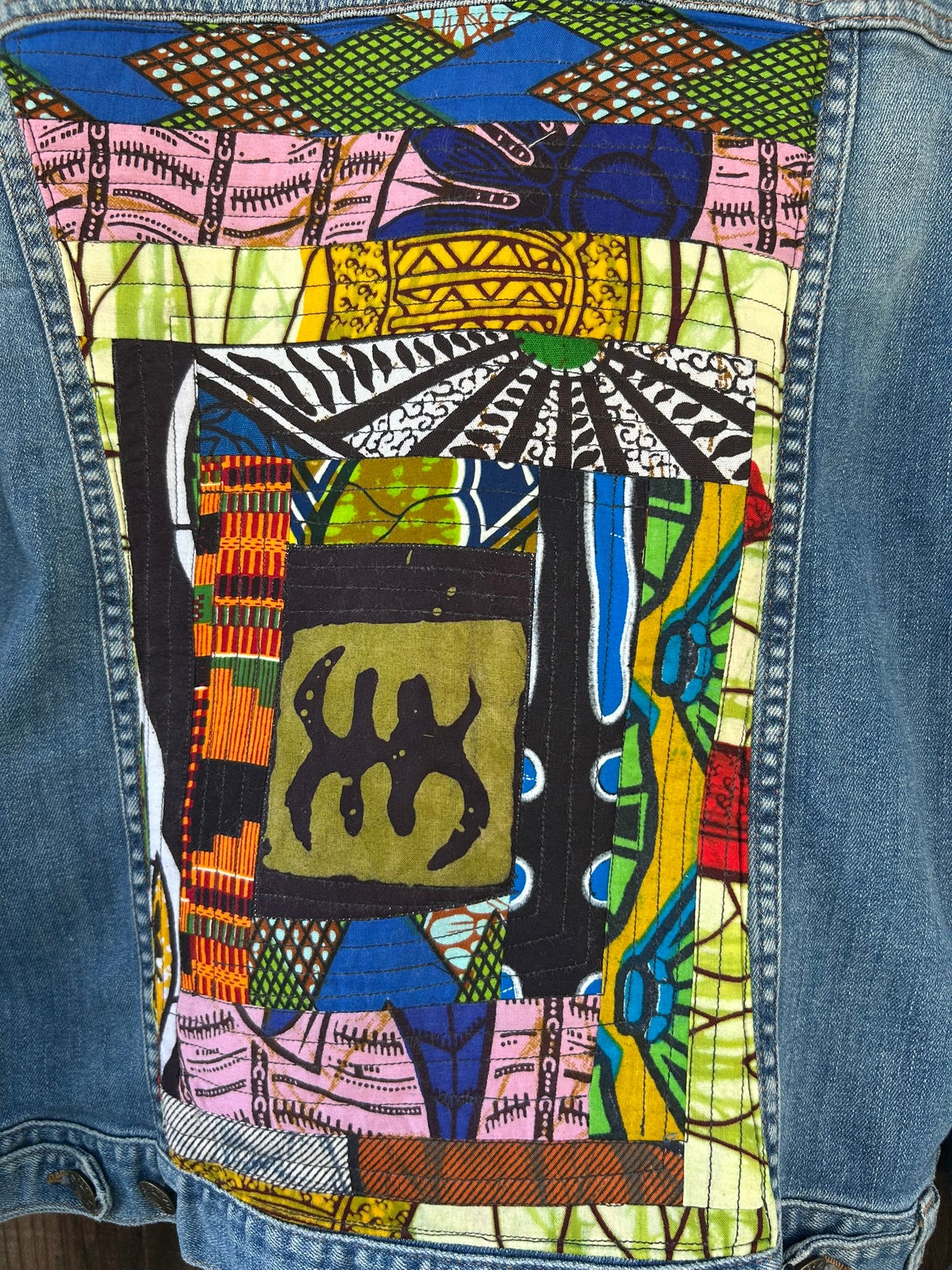 Fat Face Denim - Women's USA 8 - African Design