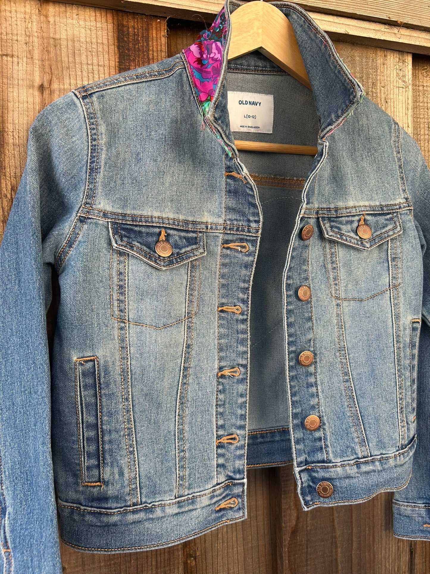 OLD NAVY - Size Child's 10/12 - Patchworked Heart